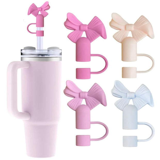 Silicone Straw Cap Cover for 10mm Straw – Dustproof & Reusable