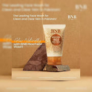 Brightenning Facewash with vegan rice milk