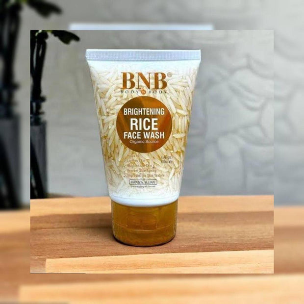 Brightenning Facewash with vegan rice milk