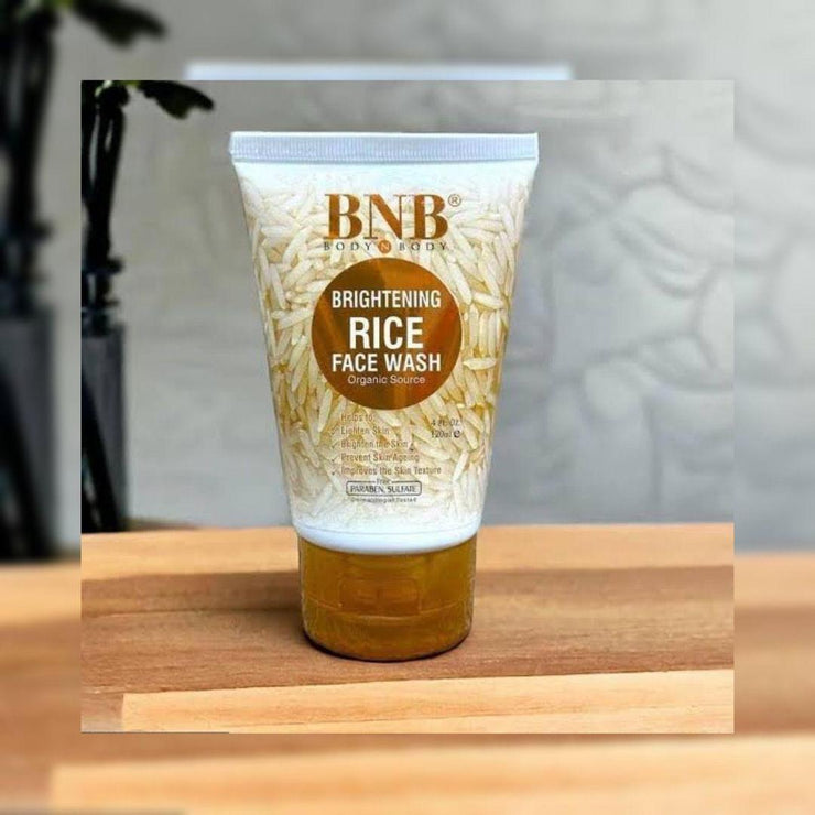Brightenning Facewash with vegan rice milk